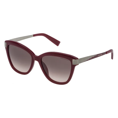 Okulary TRUSSARDI STR1795409FH. Okulary przeciwsłoneczne, Kolor czerwony. Kobieta.
