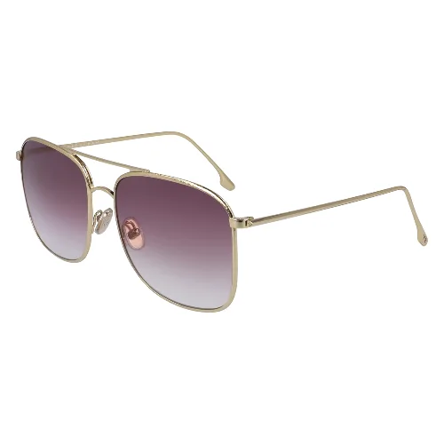 Okulary VICTORIA BECKHAM VB202S-712. Okulary przeciwsłoneczne, Kolor złoty. Kobieta.