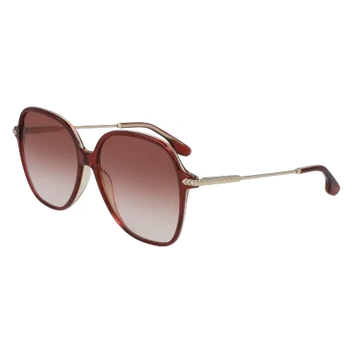 Okulary VICTORIA BECKHAM VB613S-607. Okulary przeciwsłoneczne, Kolor Bordeaux honey. Kobieta.