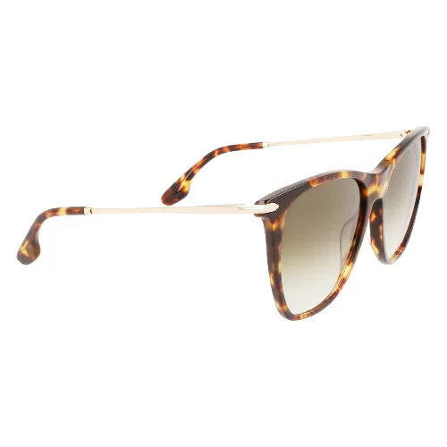 Okulary VICTORIA BECKHAM VB636S-221. Okulary przeciwsłoneczne, Kolor brązowy havana. Kobieta.