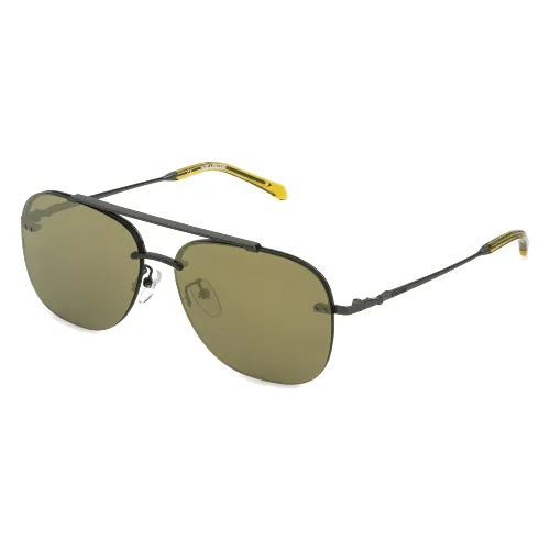 Okulary ZADIG&VOLTAIRE SZV277-60568G. Okulary przeciwsłoneczne, Kolor żółty. Mężczyzna.