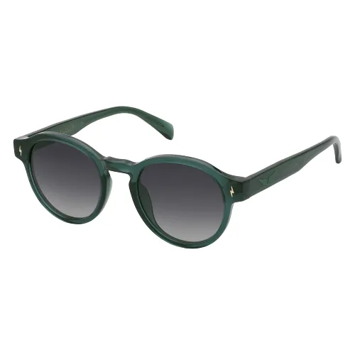 Okulary ZADIG&VOLTAIRE SZV402-4906HQ. Okulary przeciwsłoneczne, Kolor zielony. Kobieta.
