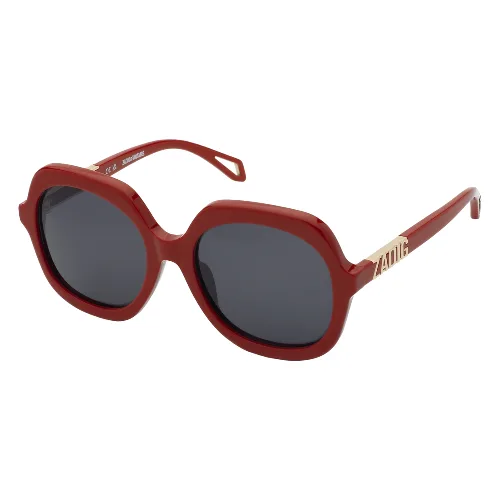 Okulary ZADIG&VOLTAIRE SZV404-5606XX. Okulary przeciwsłoneczne, Kolor czerwony. Kobieta.