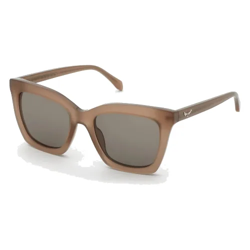 Okulary ZADIG&VOLTAIRE SZV455-5206XM. Okulary przeciwsłoneczne, Kolor brązowy. Kobieta.
