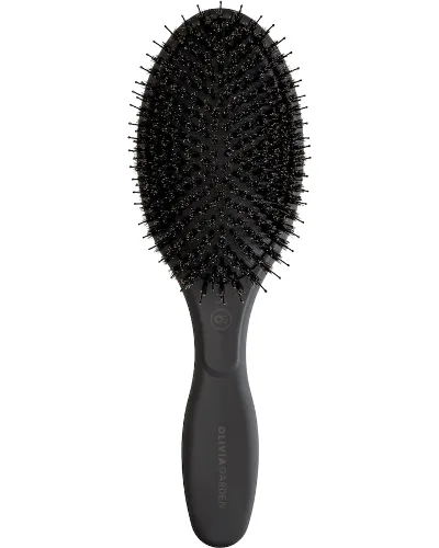 Olivia Garden EXPERT Care Oval Black Label Płaskie szczotki do włosów 1 ct