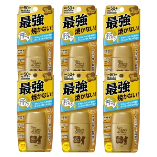 OMI - Sun Bears Active Protect Milk UV Sunscreen SPF50+ PA++++ - 30g (6szt.) Set