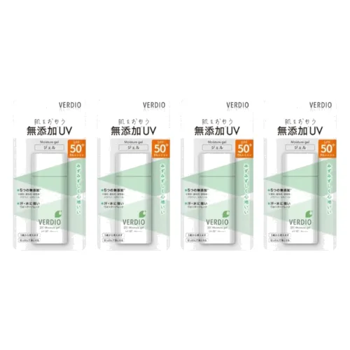OMI - Verdio UV Moisture Gel SPF50+ PA++++ - 80g - 2022 Version (4szt.) Set