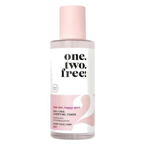 one.two.free! Krok 1. Oczyszczanie AHA + PHA Clarifying Toner Toniki do twarzy 100 ml