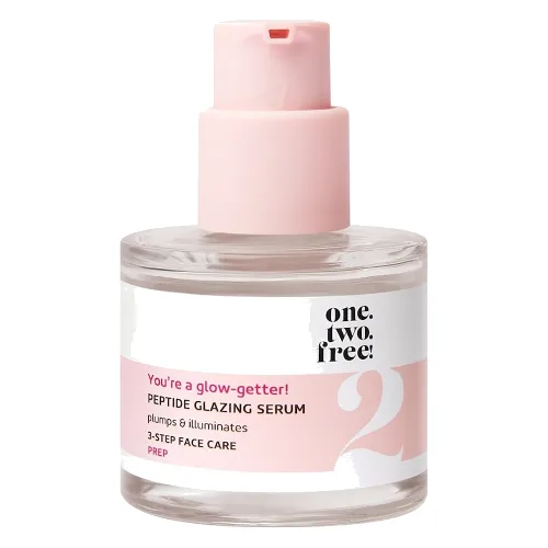 one.two.free! Krok 2. Przygotowanie Peptide Glazing Serum Glow Serum 30 ml