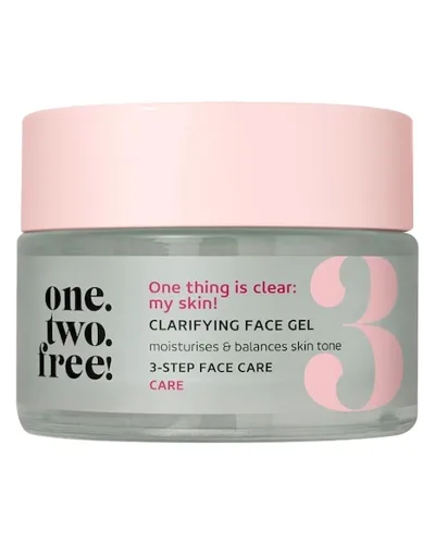 one.two.free! Krok 3. Pielęgnacja Clarifying Face Gel Kremy do twarzy 50 ml