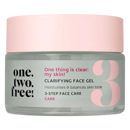 one.two.free! Krok 3. Pielęgnacja Clarifying Face Gel Kremy do twarzy 50 ml