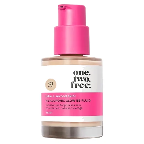 one.two.free! Krok 3. Pielęgnacja Hyaluronic Glow BB Fluid Kremy BB i CC 30 ml 01 - LIGHT