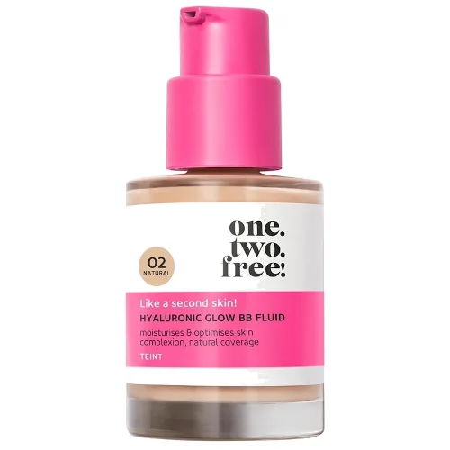 one.two.free! Krok 3. Pielęgnacja Hyaluronic Glow BB Fluid Kremy BB i CC 30 ml 02 - NATURAL