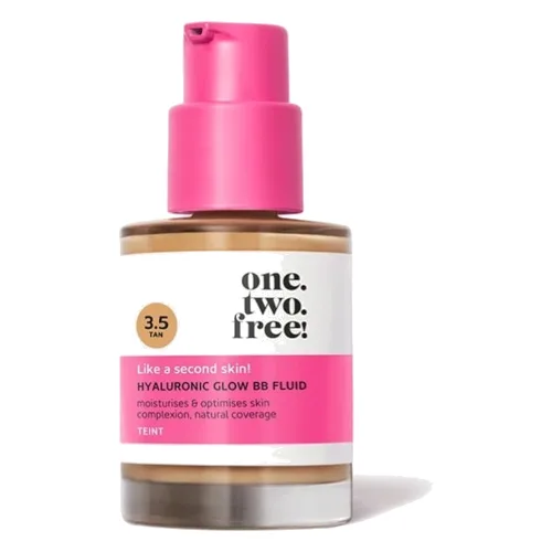 one.two.free! Krok 3. Pielęgnacja Hyaluronic Glow BB Fluid Kremy BB i CC 30 ml 3.5. - TAN