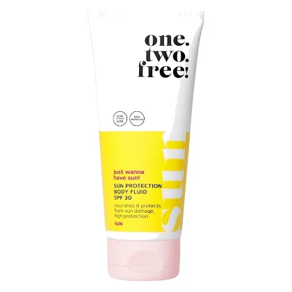 one.two.free! Sun Protection Body Fluid SPF 30 Ochrona przeciwsłoneczna 200 ml
