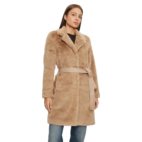 ONLY Futro Vida 15322103 Beżowy Regular Fit