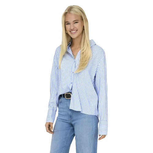 ONLY Koszula Berit 15320243 Błękitny Regular Fit