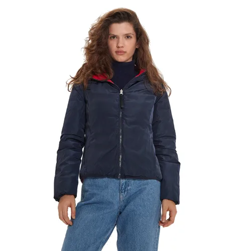 ONLY Kurtka zimowa Tahoe 15322040 Czerwony Regular Fit