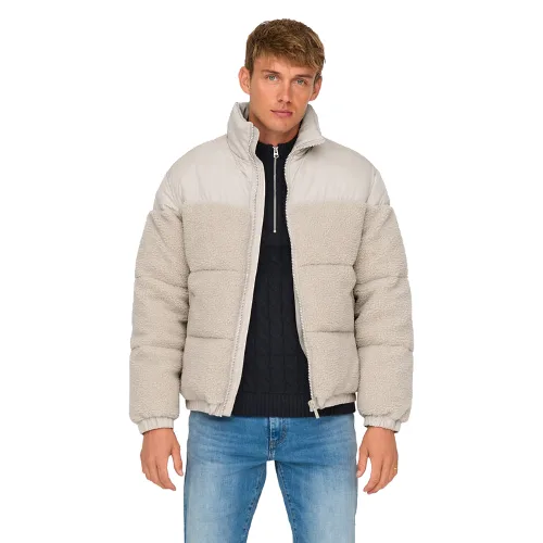 Only & Sons Kurtka zimowa 22030456 Beżowy Regular Fit