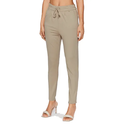 ONLY Spodnie materiałowe Poptrash 15115847 Beżowy Slim Fit