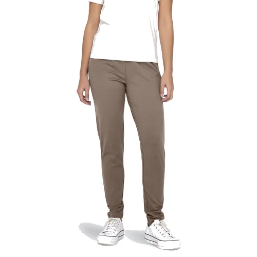 ONLY Spodnie materiałowe Poptrash 15115847 Brązowy Regular Fit
