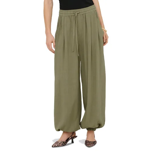 ONLY Spodnie materiałowe Siesta 15373197 Khaki Regular Fit