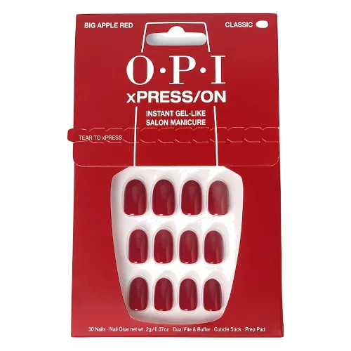 OPI xPRESS/ON xPress/on sztuczne paznokcie Stylizacja paznokci 1 ct ROUGE