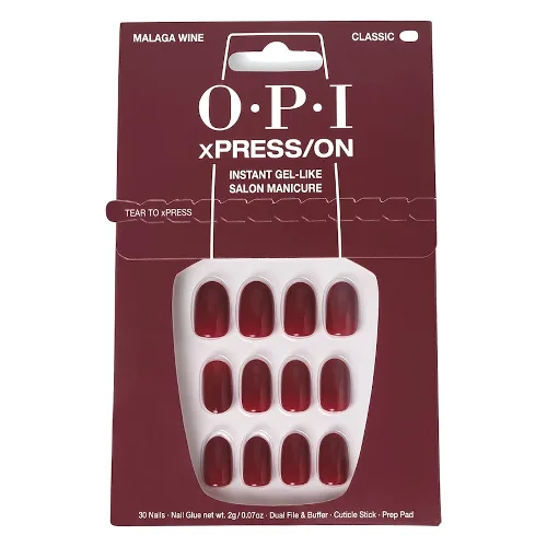 OPI xPRESS/ON xPress/on sztuczne paznokcie Stylizacja paznokci 1 ct ROUGE