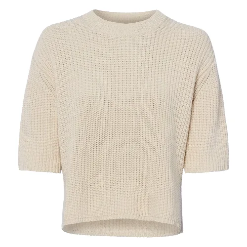 Opus Sweter - Padmy Kobiety Bawełna (100%) beżowy, L