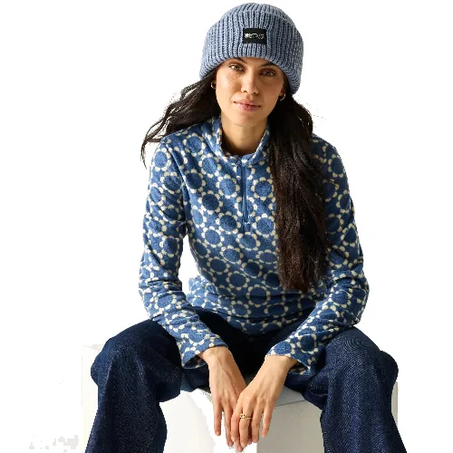 Orla Kiely Printed Half Zip Fleece