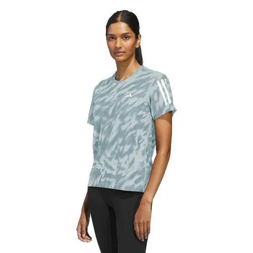 Own The Run Allover Print T-Shirt