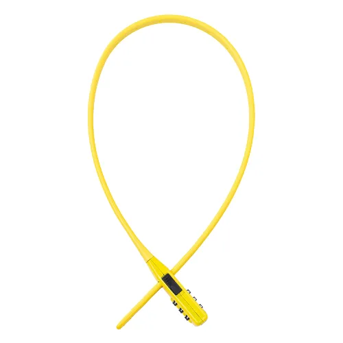 OXFORD zapięcie linkowe 47 cm żółte - szyfr 3-cyfrowy
