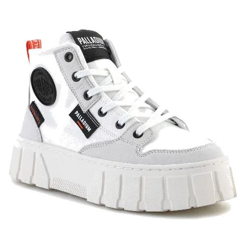 Palladium Pallatower HI Star White 98573-116-M