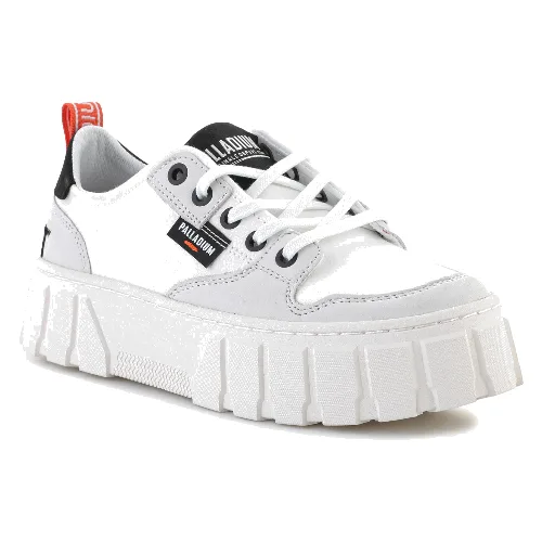 Palladium Pallatower LO Star White 98574-116-M