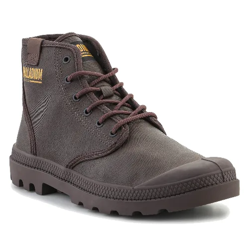 Palladium PAMPA HI COATED 74375-249-M Dark Cocoa