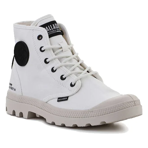Palladium Pampa HI HTG SUPPLY STAR WHITE 77356-116-M