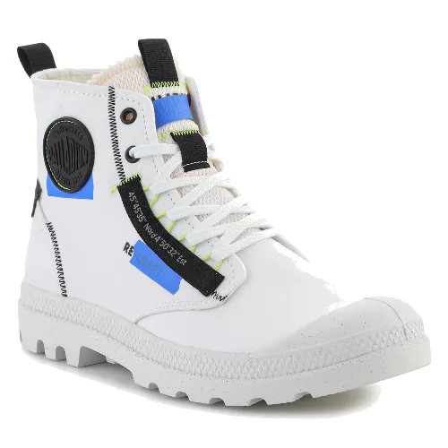 Palladium Pampa HI Re-Craft Star White/Blue 77220-904-M