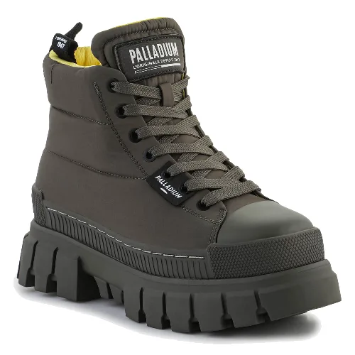 Palladium Revolt Boot Overcush 98863-325-M Olive Night 325