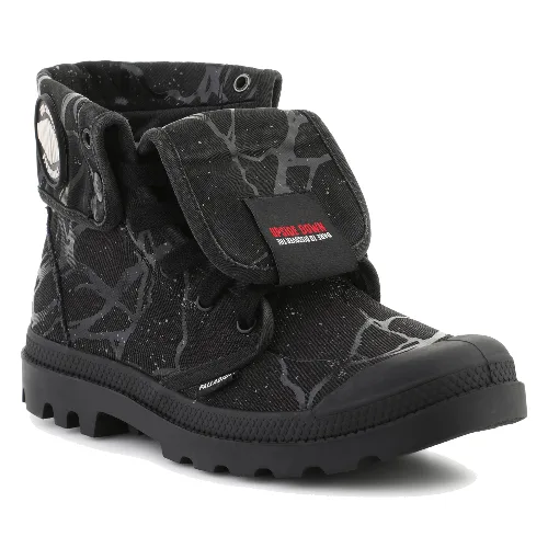 Palladium Stranger Things BAGGY HOPPER TUNNELS Men's 04625-008-M Black