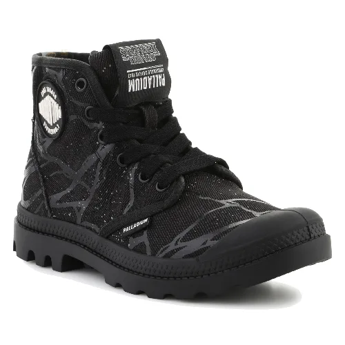 Palladium Stranger Things Pampa Hi Tunnels 94626-008-M Black