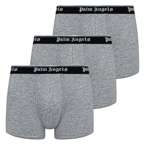 Palm Angels bokserki dopasowane męskie z bawełną 3-pack