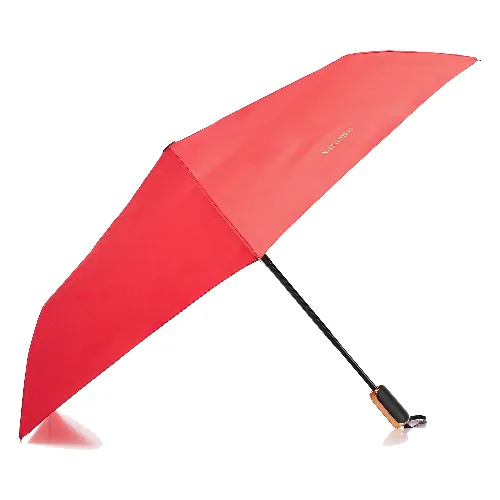 Parasol płaski automatyczny czerwony