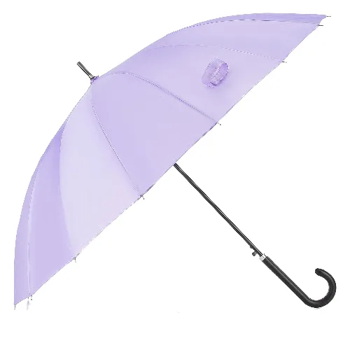 Parasol półautomatyczny szeroki jasny fiolet