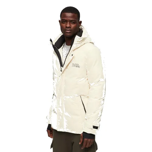Parka z kapturem City od SUPERDRY