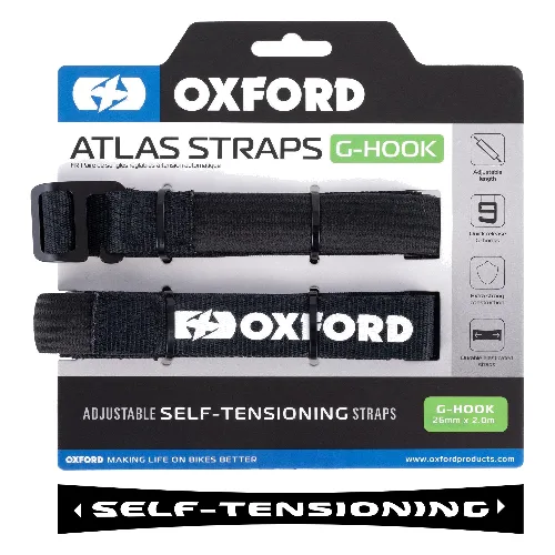 Pasy OXFORD Atlas G-Hook 26 mm x 2,0 m para