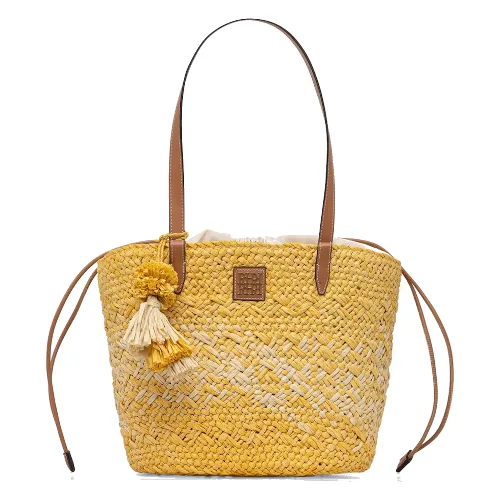 Pedro del Hierro torebka shopper damska pleciona