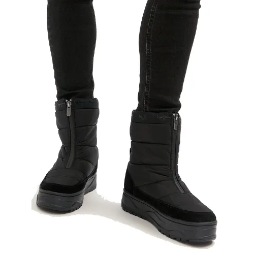 Pepe Jeans Botki PLS50553 Czarny