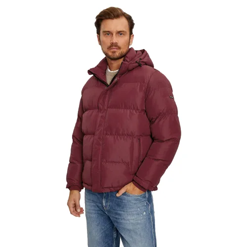 Pepe Jeans Kurtka zimowa Tobias PM403031 Czerwony Regular Fit