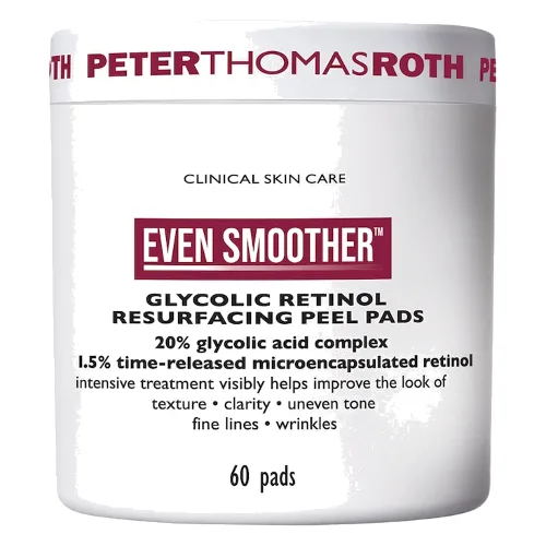 Peter Thomas Roth EVEN SMOOTHER™ Glycolic Retinol Resurfacing Peel Pads Peeling do twarzy 1 ct