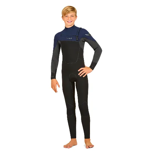 Pianka surfingowa overall dla dzieci Decathlon 900 z neoprenu 4/3 mm